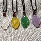 Fox Queen Jade Stone Necklace