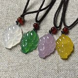 Fox Queen Jade Stone Necklace