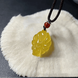 Fox Queen Jade Stone Necklace